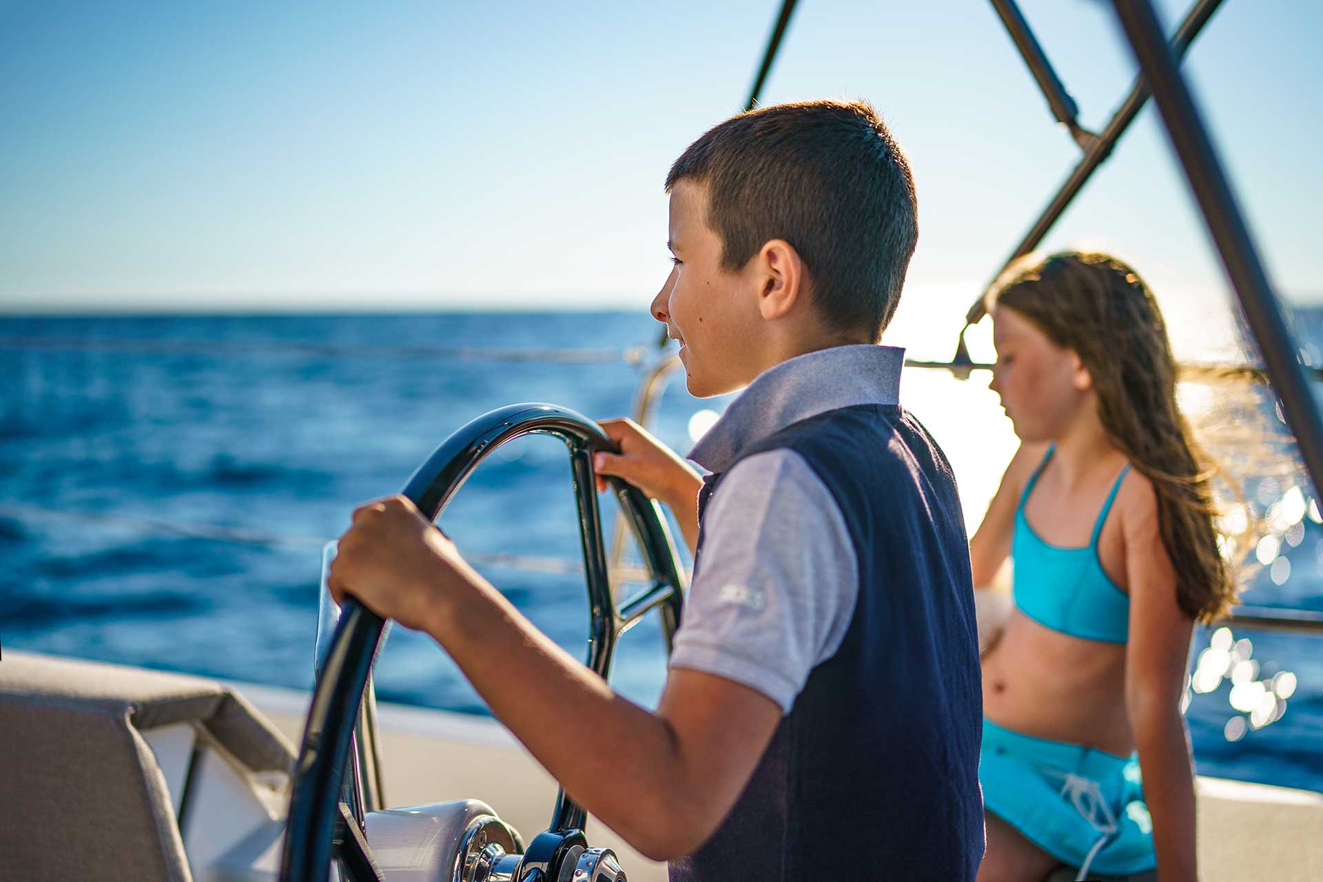 Kids Sailing on Family Sailing Vacation | Sebastus Sailing