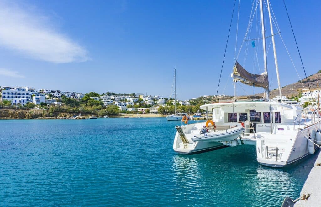 sailing trip on greece