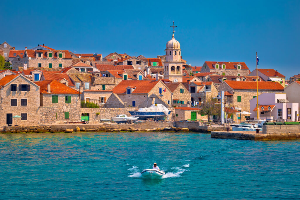 beautiful old houses in Šibenik